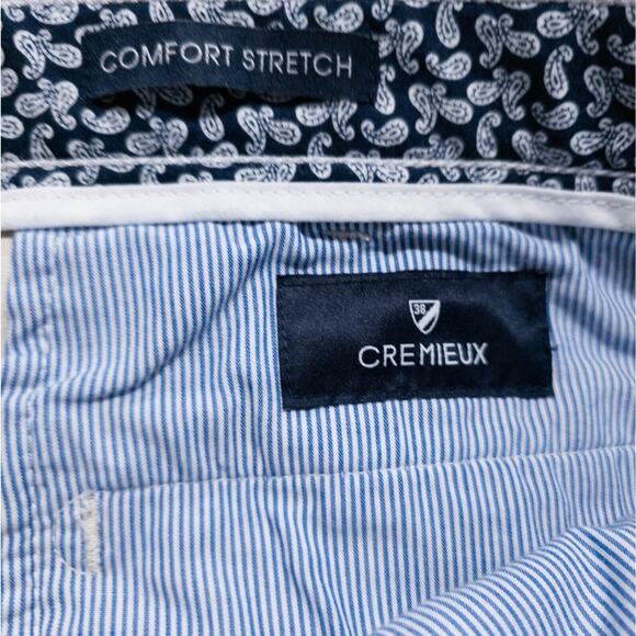 Cremieux Soho Slim Fit Chino Tapered Stretch Chino Shorts Mens SIZE 42 - Picture 4 of 5